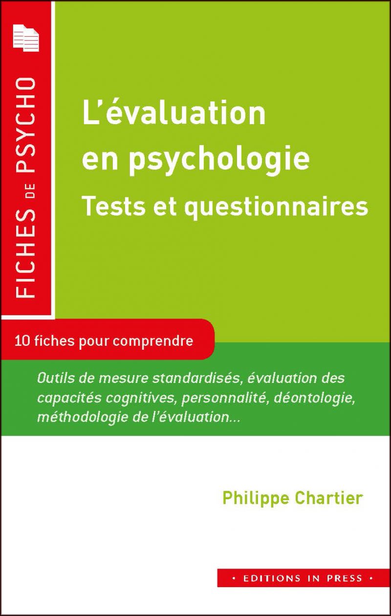 L'évaluation en psychologie
